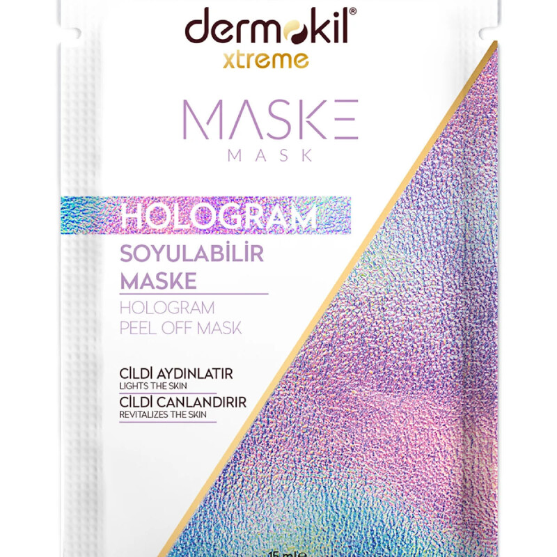 Dermokil Hologram Soyulabilir Yüz Maskesi 15 ml