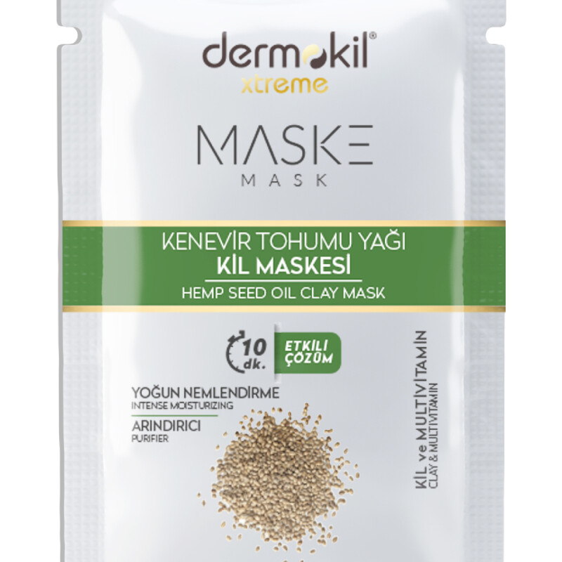 Dermokil Kenevir Toh. Yağı Kil Maskesi 15 Ml