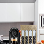 Uyumlu Kapsül Kahve Tutucu Ahşap 24 Kapsül Kapasiteli Kapsül Standı Organizer