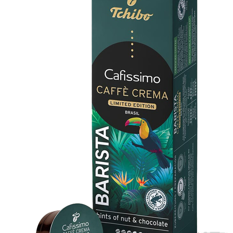 Tchibo 12'li Kapsül Yeni Kahve Seti Brasil Limited Sadece Tchibo Kahve Makineleri ile Uyumludur