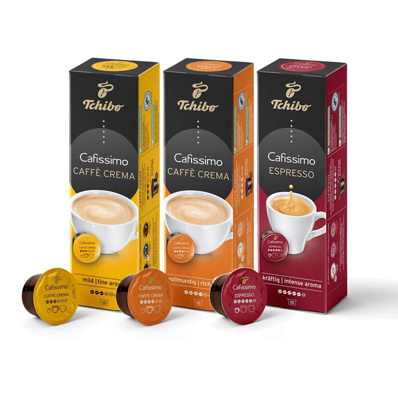Tchibo Cafissimo En İyiler 30 Adet Kapsül Kahve Sadece Tchibo Cafissimo Makineler ile uymludur Best of Cafissimo